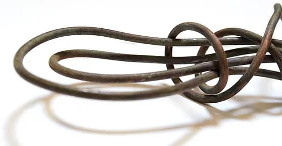 Number 2 copper scrap with paint or solder