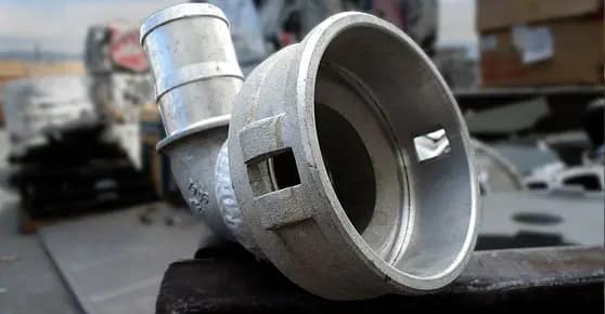 Cast aluminum scrap metal
